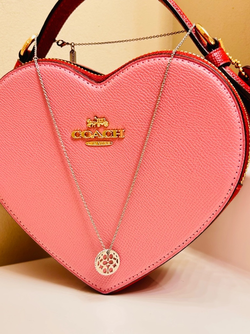 Coach Swarovski Charm Necklace ( NECKLACE ONLY ) - Picture 7 of 12